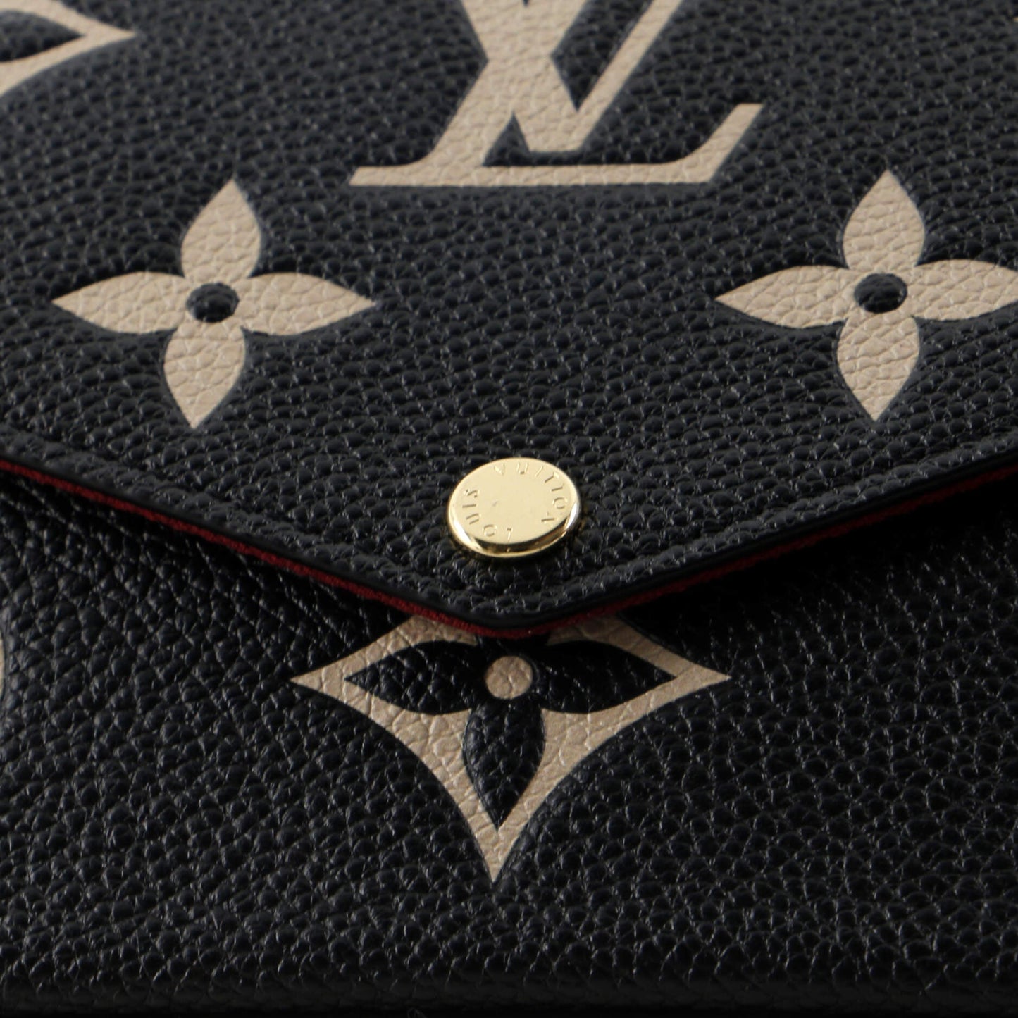 Louis Vuitton Felicie Pochette Bicolor Monogram Empreinte Giant