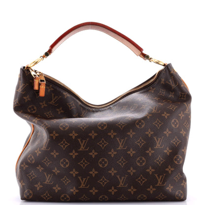 Louis Vuitton Sully Handbag Monogram Canvas MM