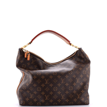 Louis Vuitton Sully Handbag Monogram Canvas MM