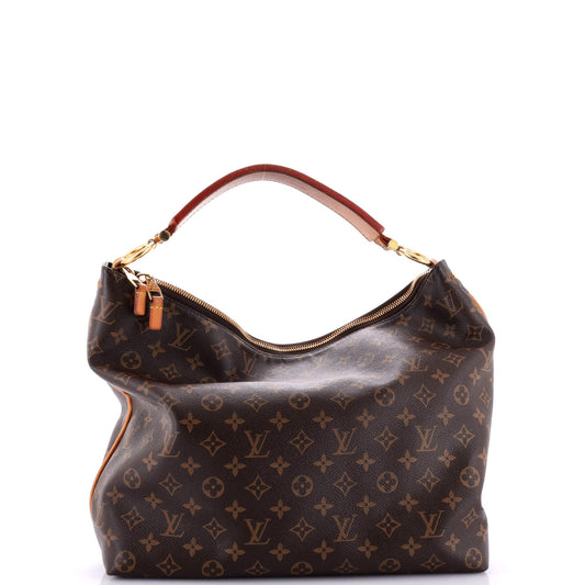 Louis Vuitton Sully Handbag Monogram Canvas MM