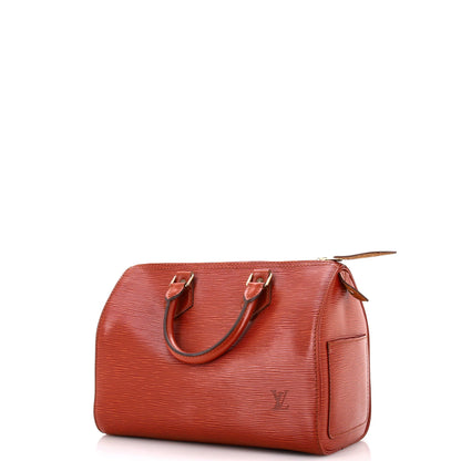 Louis Vuitton Speedy Handbag Epi Leather 25