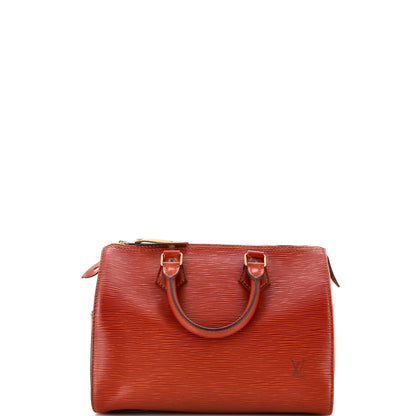 Louis Vuitton Speedy Handbag Epi Leather 25