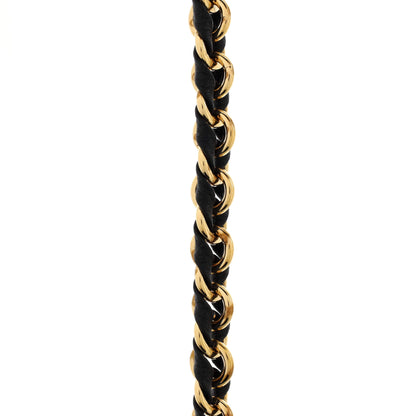 Louis Vuitton Multi Pochette Accessoires Woven Chain Strap Leather and Metal