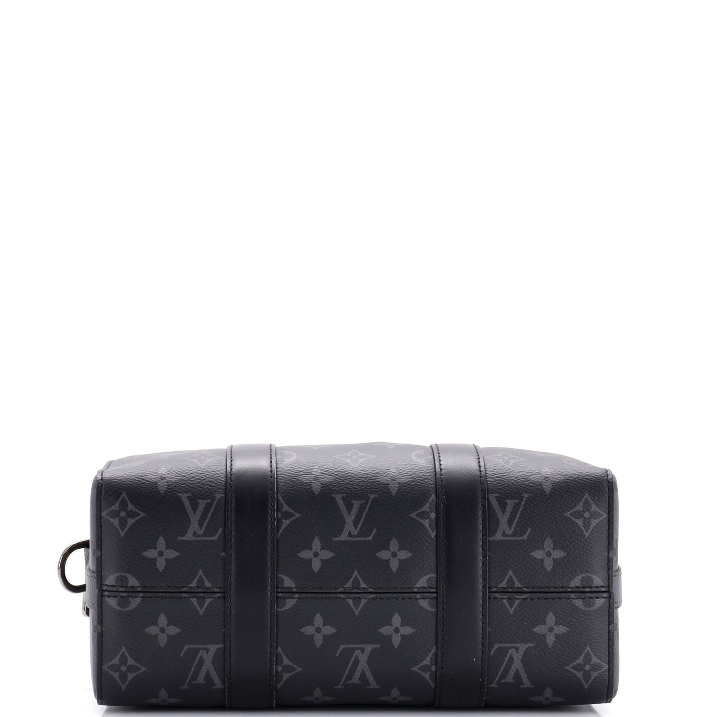 Louis Vuitton Keepall Bandouliere Bag Reverse Monogram Eclipse Canvas 25