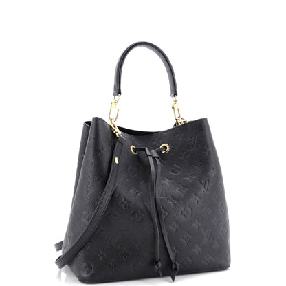 Louis Vuitton NeoNoe Handbag Monogram Empreinte Leather MM