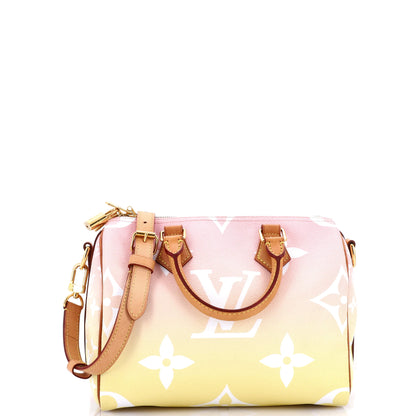 Louis Vuitton Speedy Bandouliere Bag By The Pool Monogram Giant 25