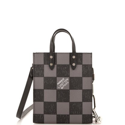 Louis Vuitton Sac Plat Bag Limited Edition Marque Deposee Damier Giant XS