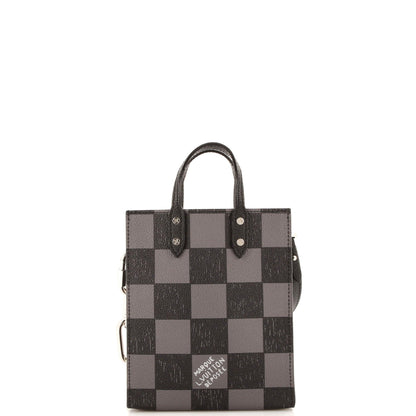 Louis Vuitton Sac Plat Bag Limited Edition Marque Deposee Damier Giant XS