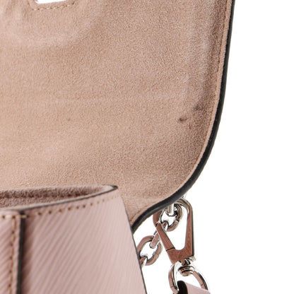 Louis Vuitton Twist Convertible Handbag Whipstitch Epi Leather MM