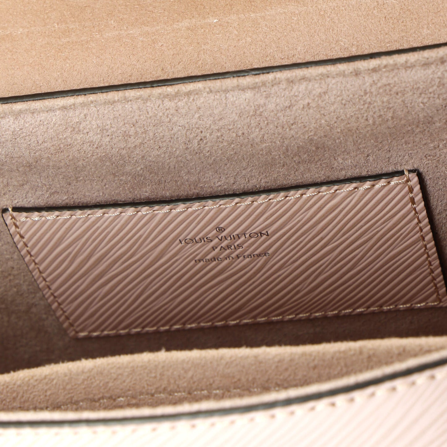 Louis Vuitton Twist Convertible Handbag Whipstitch Epi Leather MM