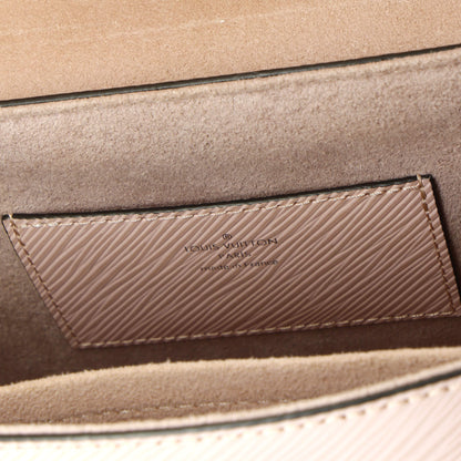 Louis Vuitton Twist Convertible Handbag Whipstitch Epi Leather MM