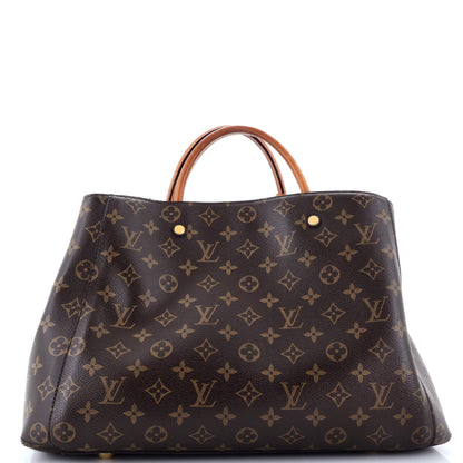 Louis Vuitton Montaigne Handbag Monogram Canvas GM