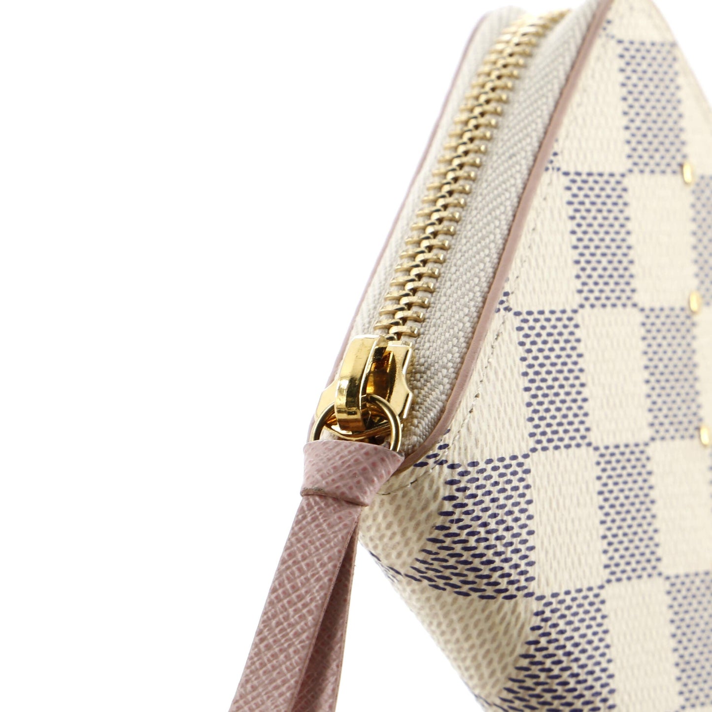 Louis Vuitton Clemence Wallet Studded Damier