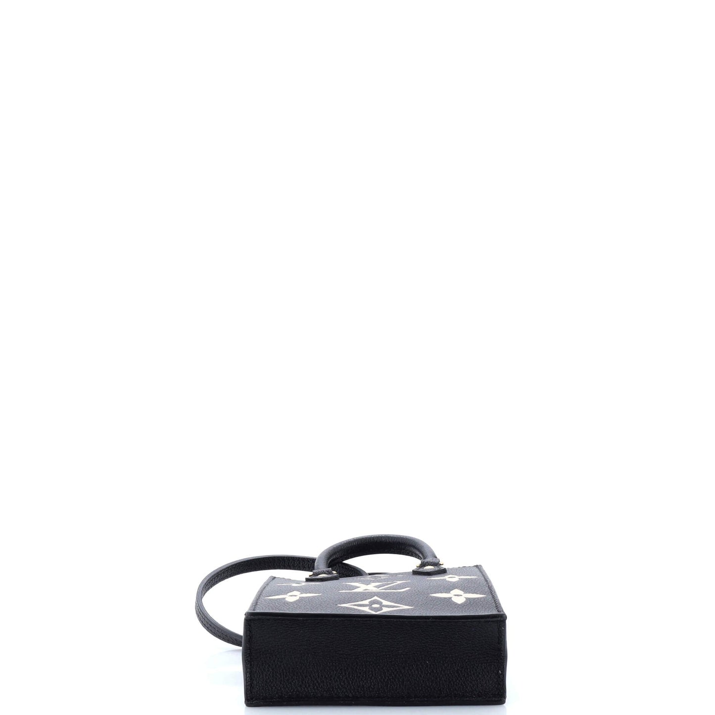 Louis Vuitton Petit Sac Plat Bag Bicolor Monogram Empreinte Giant