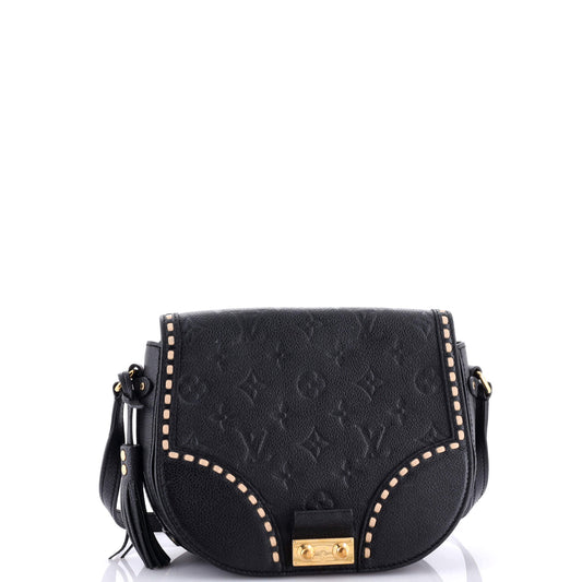 Louis Vuitton Junot Handbag Monogram Empreinte Leather