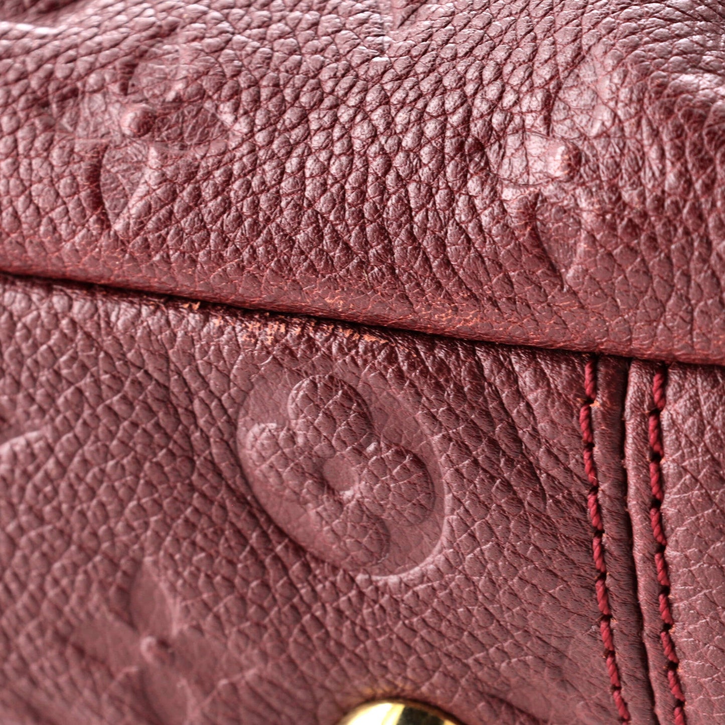 Louis Vuitton Artsy Handbag Monogram Empreinte Leather MM
