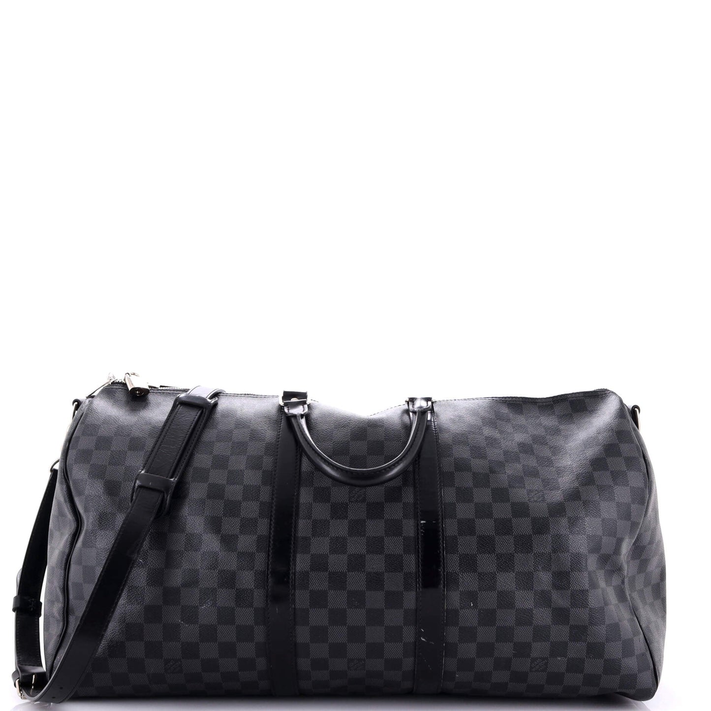 Louis Vuitton Keepall Bandouliere Bag Damier Graphite 55