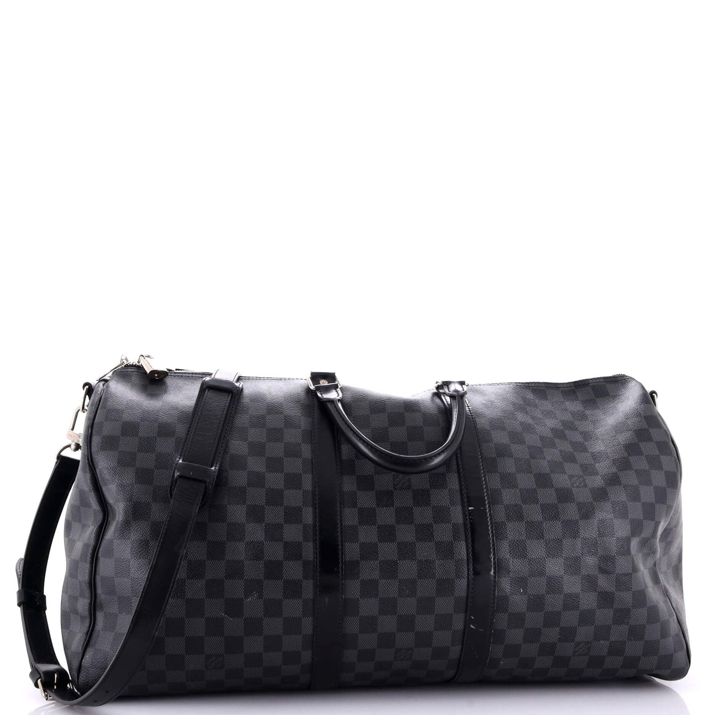 Louis Vuitton Keepall Bandouliere Bag Damier Graphite 55