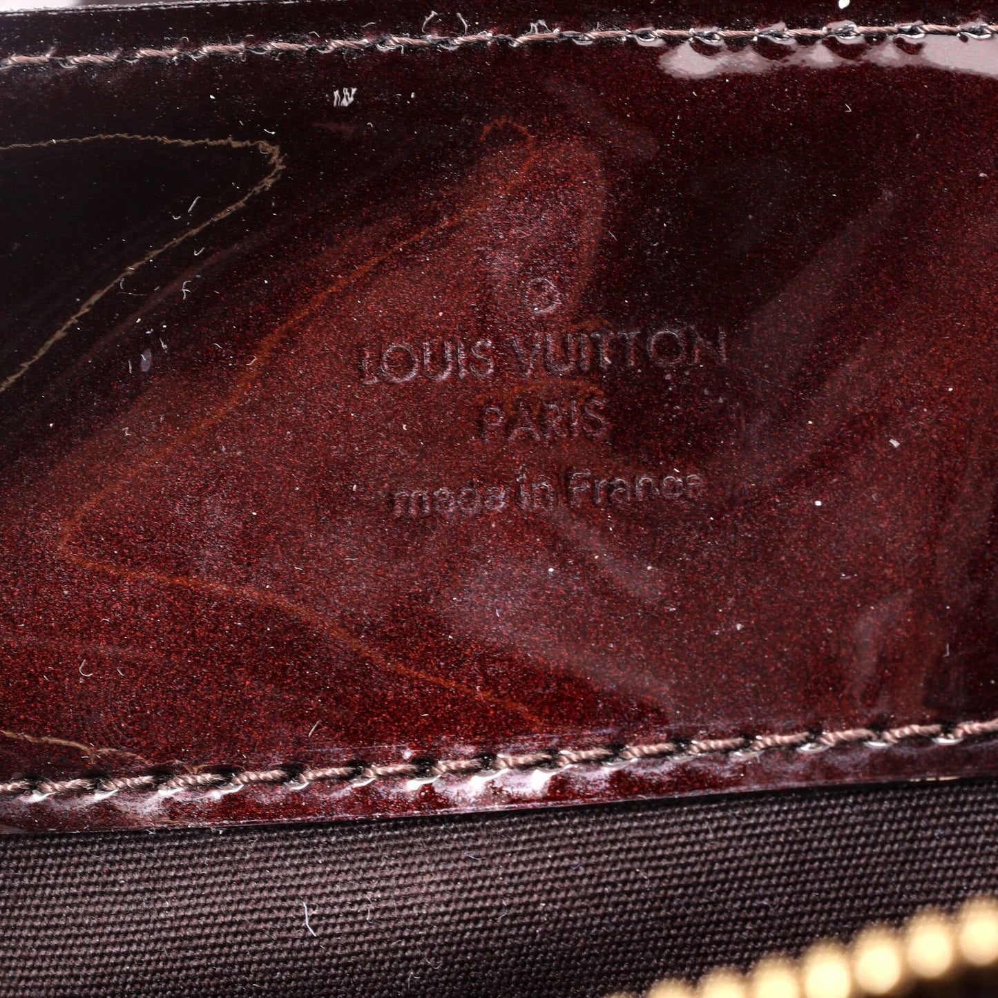 Louis Vuitton Melrose Avenue Handbag Monogram Vernis