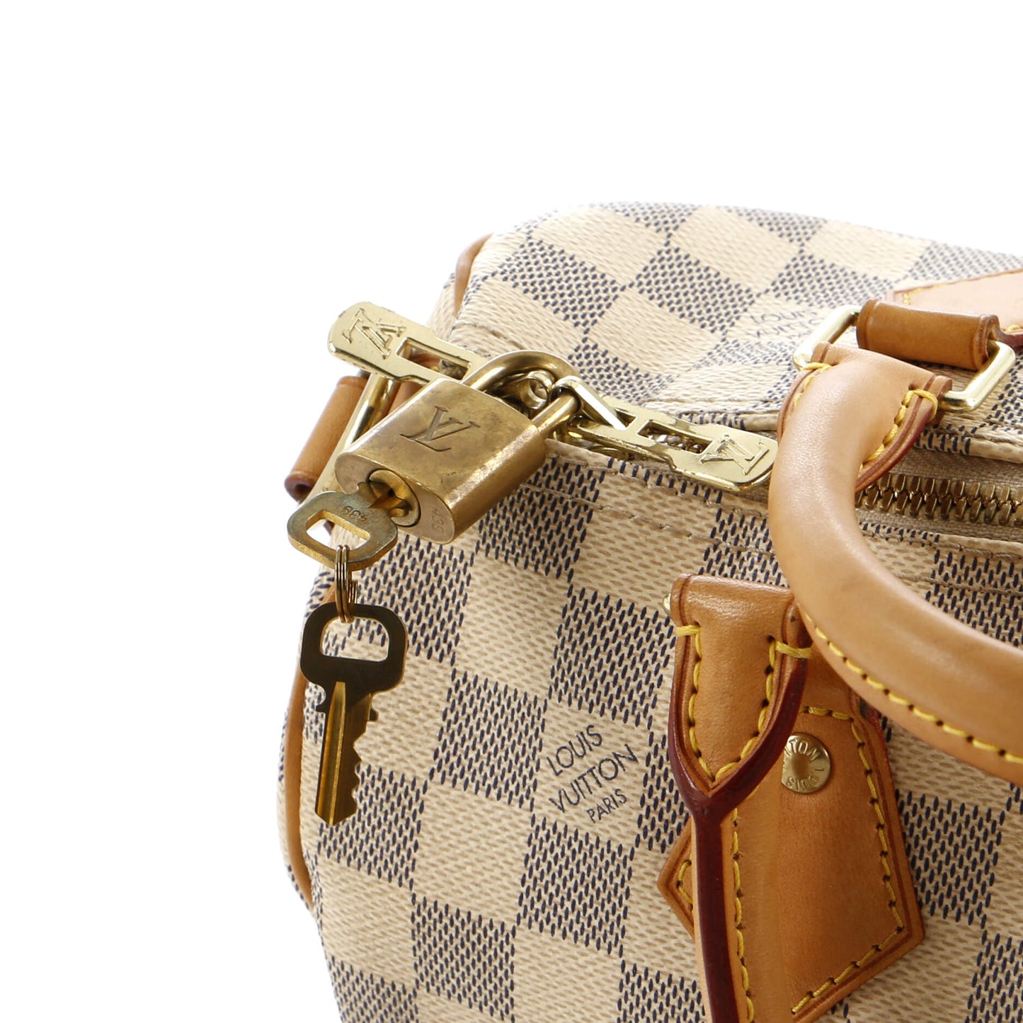 Louis Vuitton Speedy Bandouliere Bag Damier 25