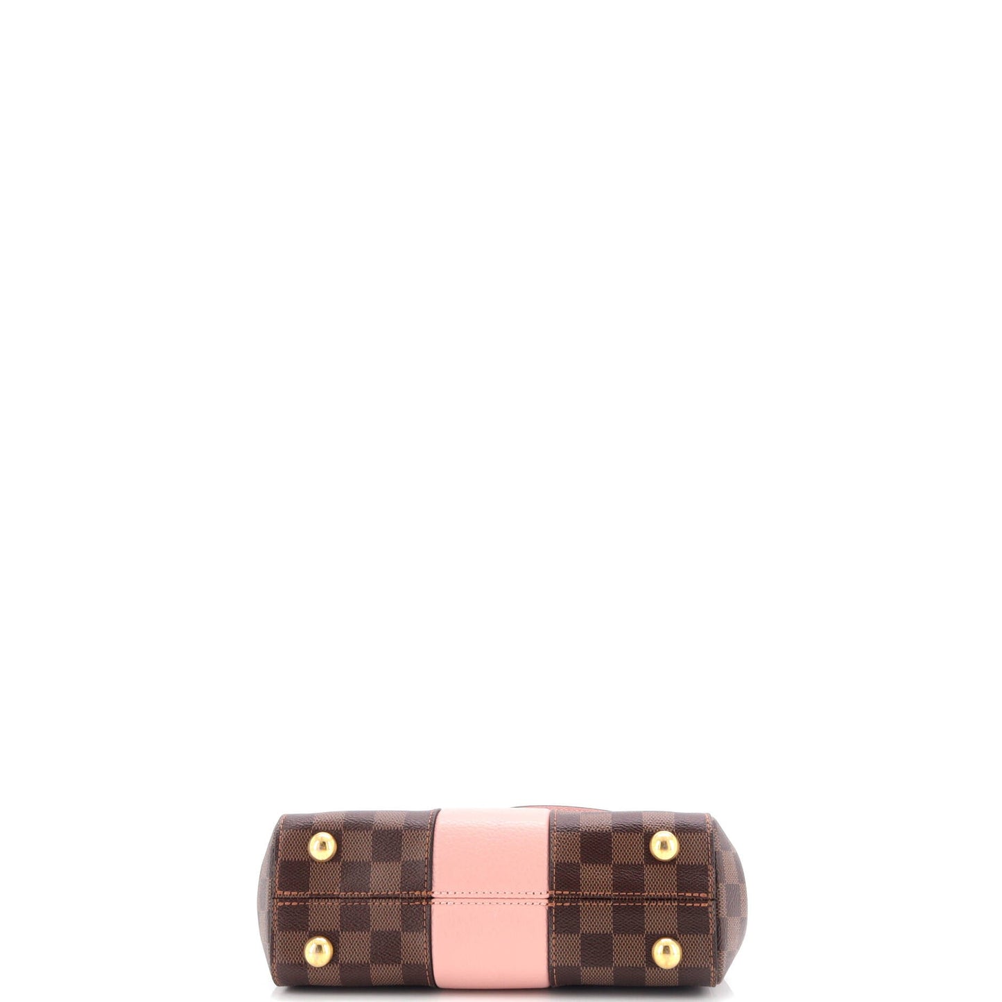 Louis Vuitton Bond Street Handbag Damier with Leather MM