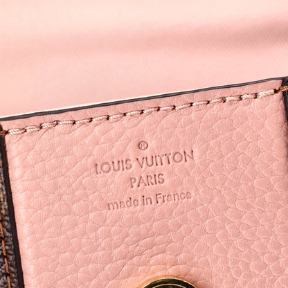Louis Vuitton Bond Street Handbag Damier with Leather MM
