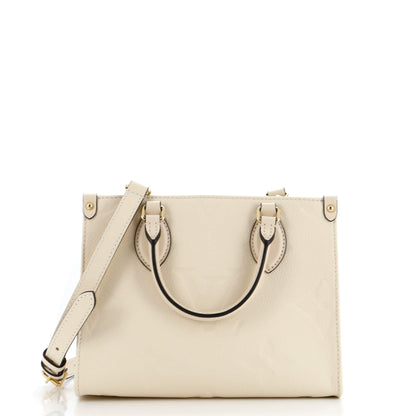 Louis Vuitton OnTheGo Tote Monogram Empreinte Giant PM