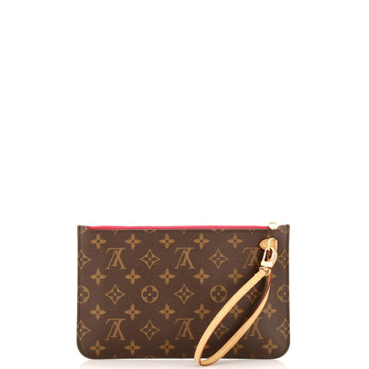 Louis Vuitton Neverfull Pochette Monogram Canvas Large