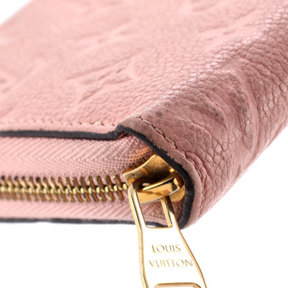 Louis Vuitton Zippy Wallet Monogram Empreinte Leather