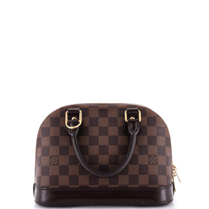Louis Vuitton Alma Handbag Damier BB