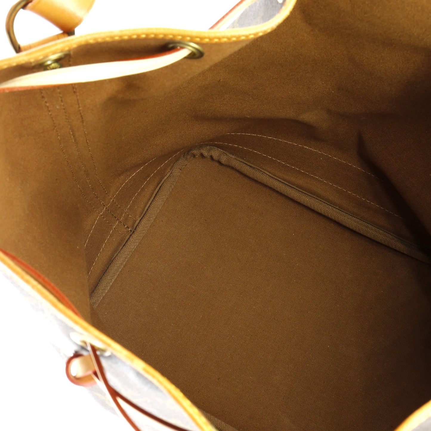 Louis Vuitton Noe Handbag Monogram Canvas Large