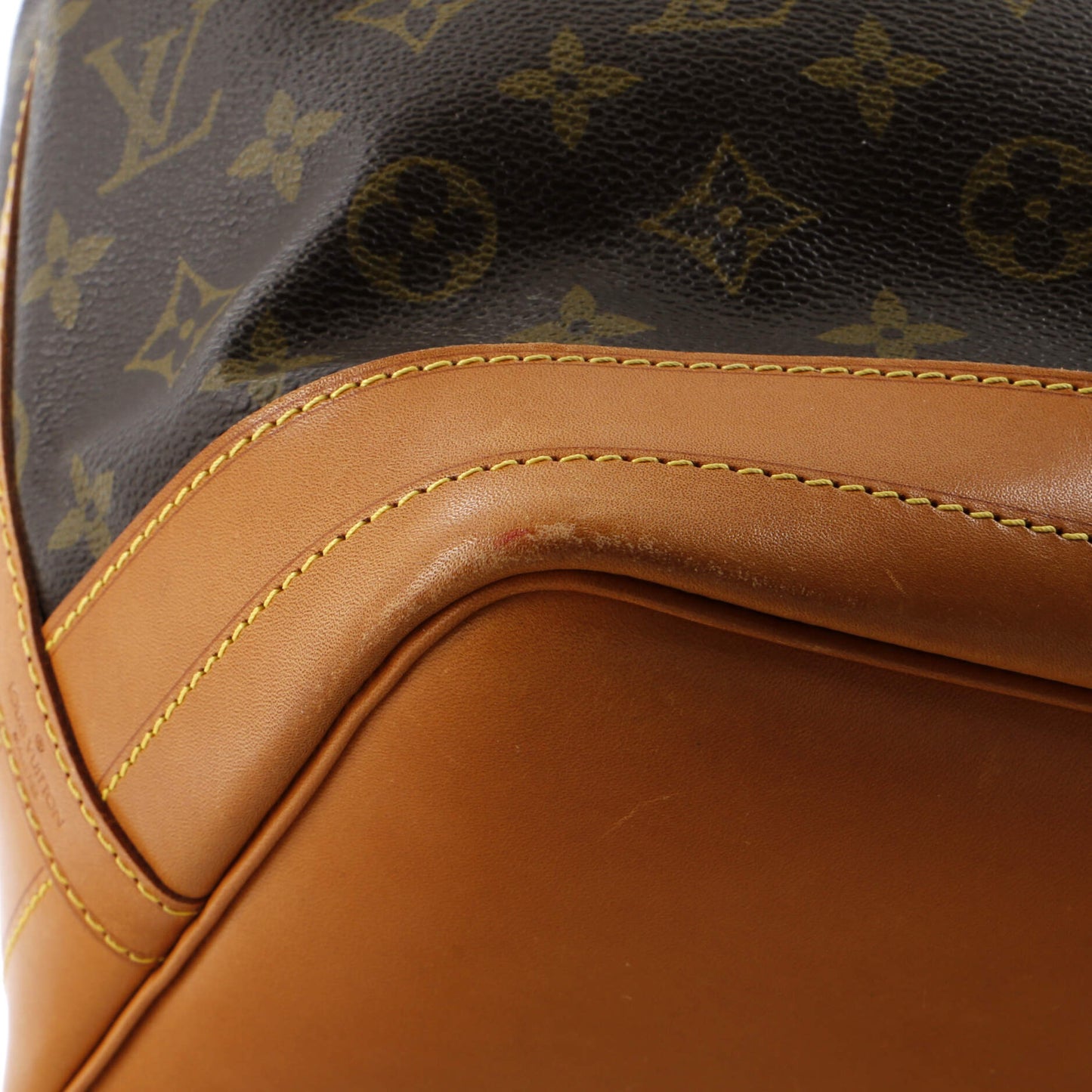 Louis Vuitton Noe Handbag Monogram Canvas Large