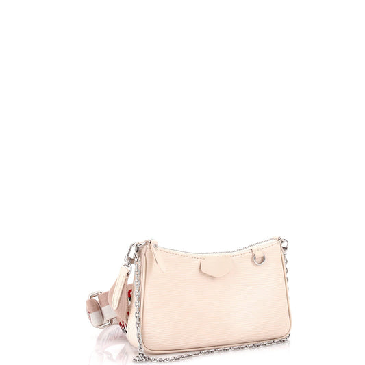 Louis Vuitton Easy Pouch on Strap Epi Leather with Canvas