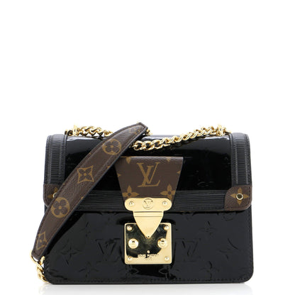 Louis Vuitton Wynwood Handbag Monogram Vernis with Monogram Canvas and Epi Leather