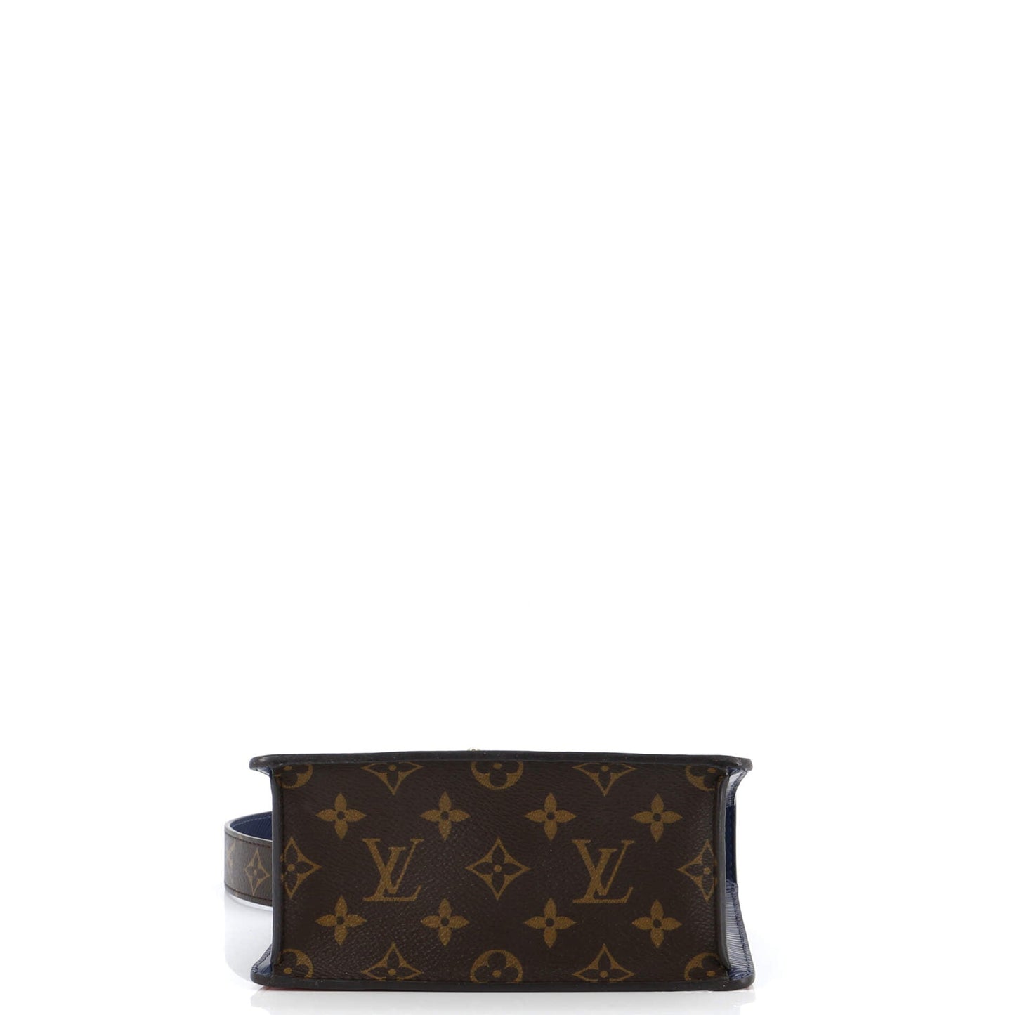 Louis Vuitton Spring Street NM Handbag Monogram Vernis with Monogram Canvas and Epi Leather