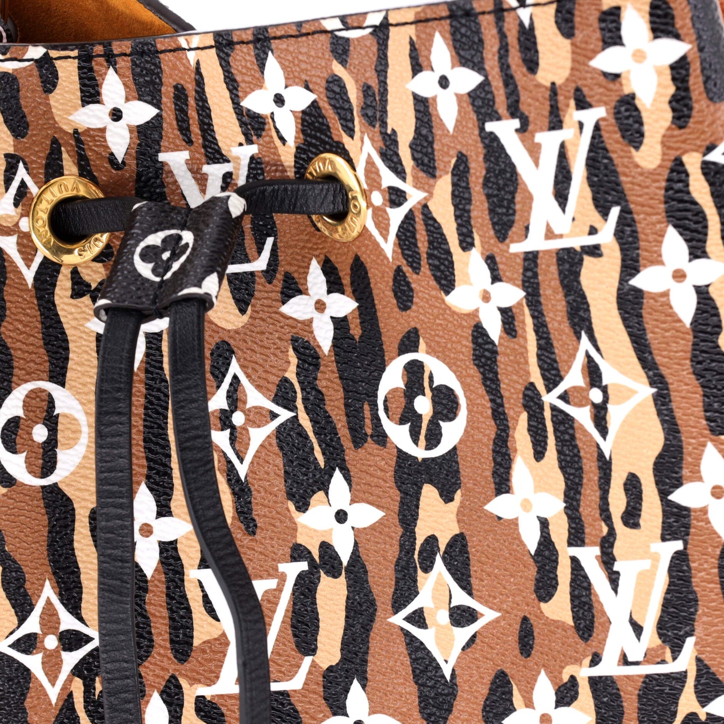 Louis Vuitton NeoNoe Handbag Limited Edition Jungle Monogram Giant