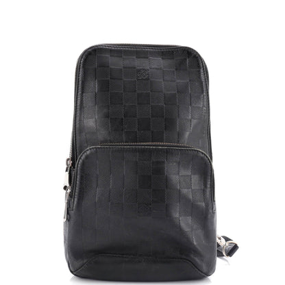 Louis Vuitton Avenue Sling Bag Damier Infini Leather