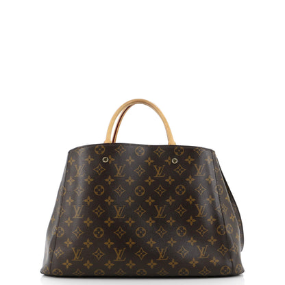 Louis Vuitton Montaigne Handbag Monogram Canvas GM