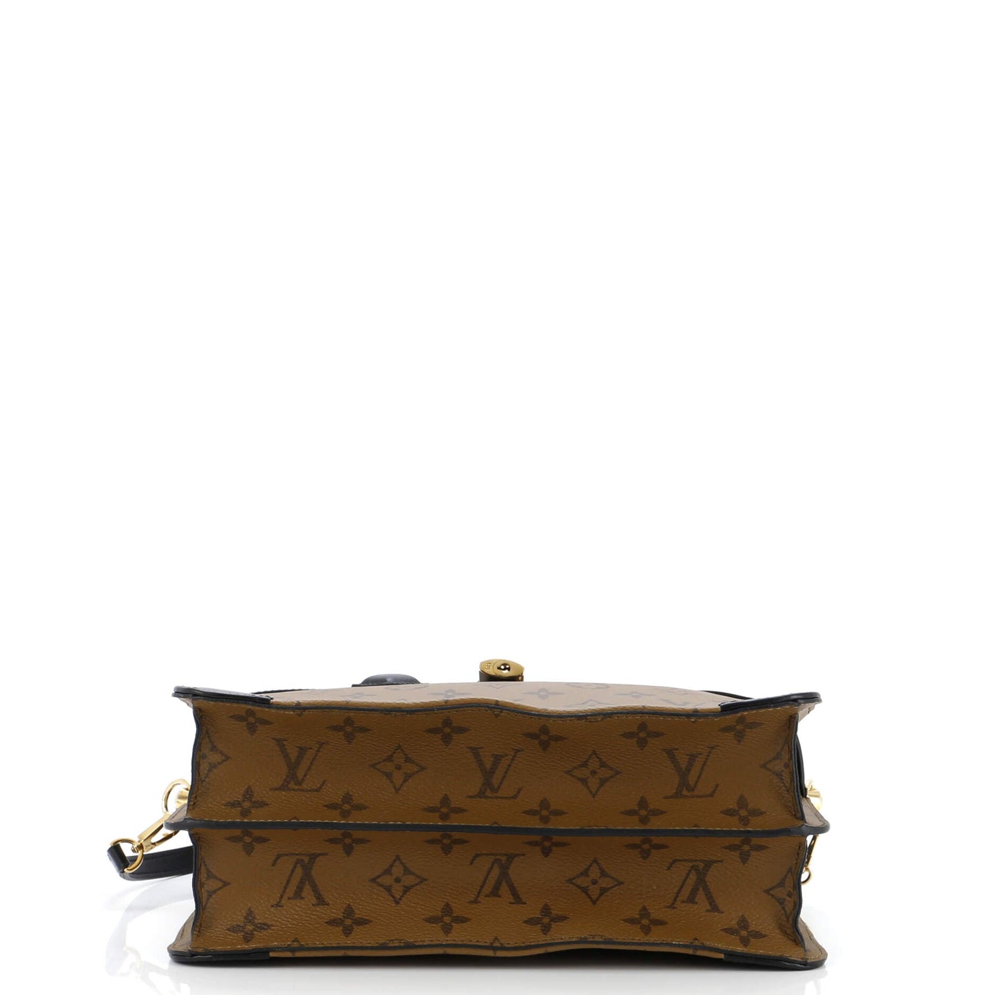 Louis Vuitton City Malle Handbag Reverse Monogram Canvas and Leather MM