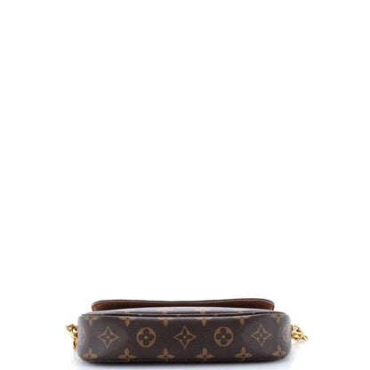 Louis Vuitton Ivy Wallet on Chain Monogram Canvas