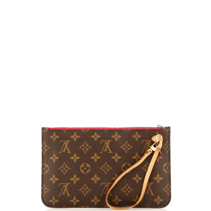 Louis Vuitton Neverfull Pochette Monogram Canvas Large