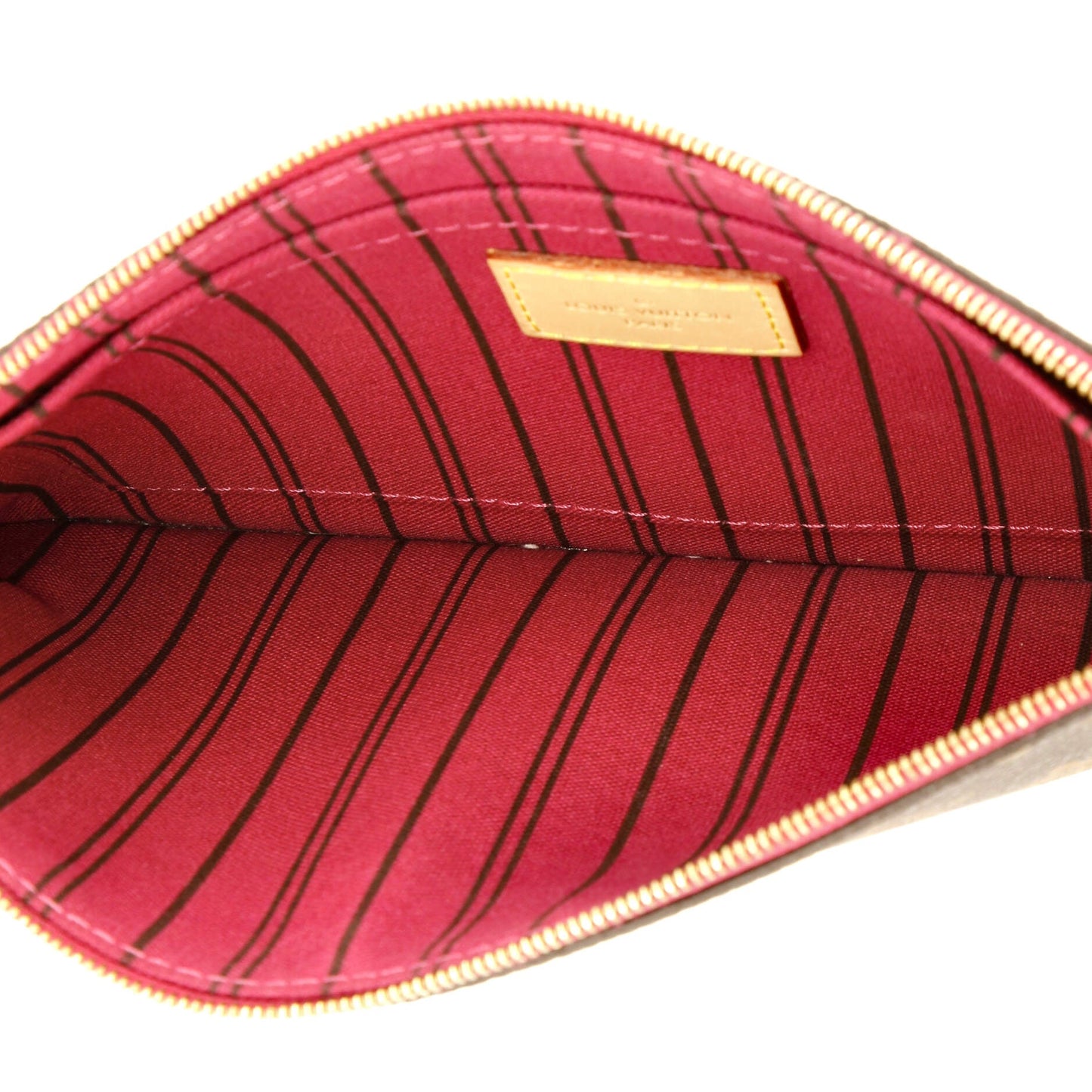 Louis Vuitton Neverfull Pochette Monogram Canvas Large