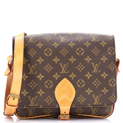 Louis Vuitton Cartouchiere Handbag Monogram Canvas GM