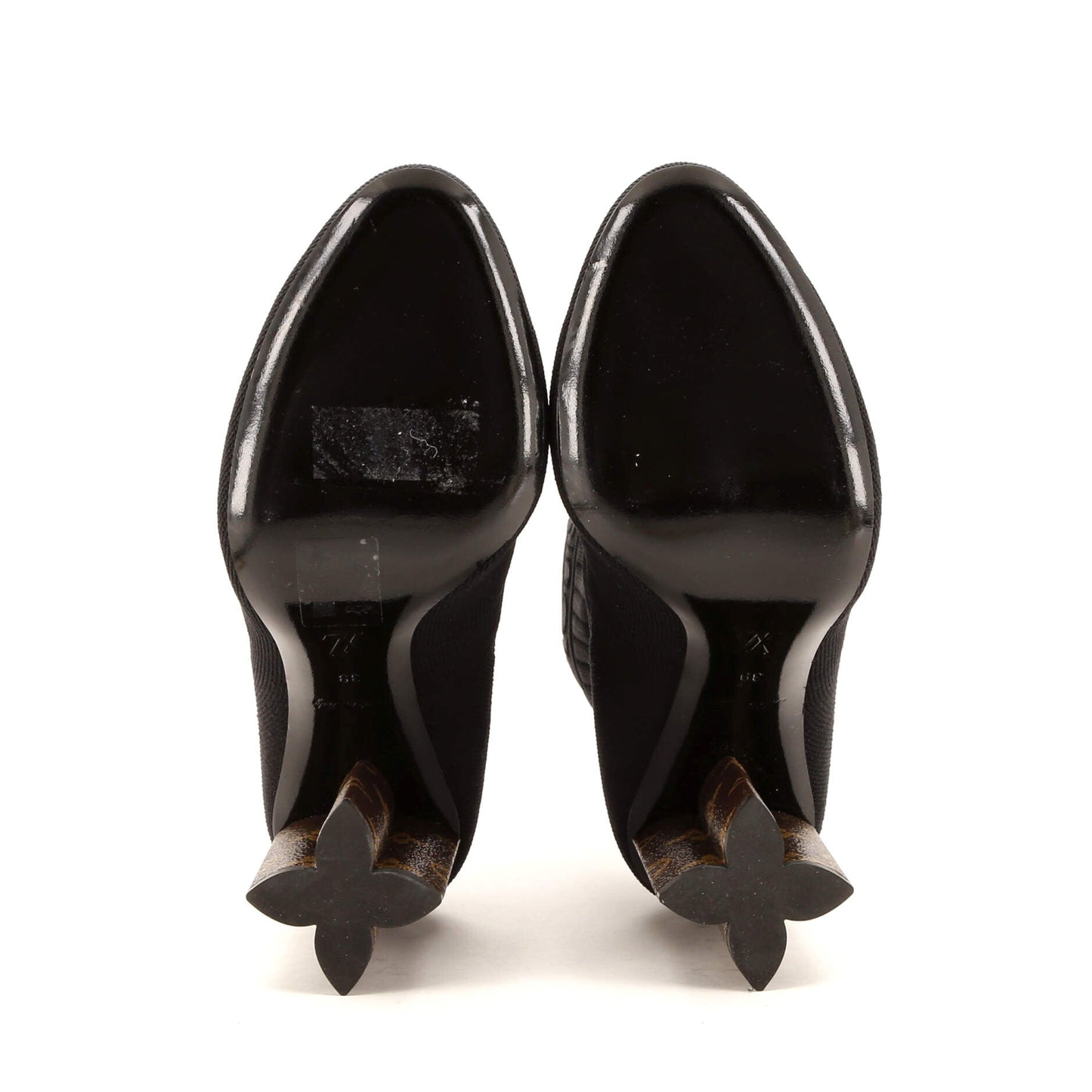 Louis Vuitton Women's Silhouette Ankle Boots Stretch Fabric
