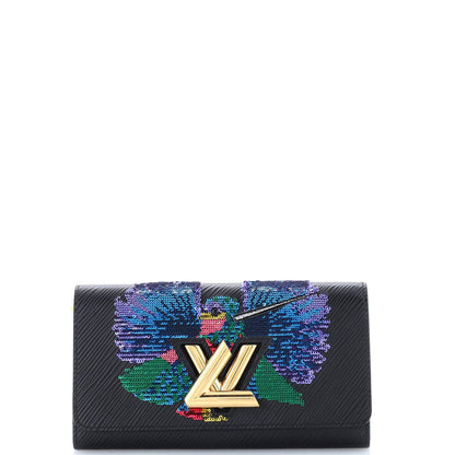 Louis Vuitton Twist Wallet Epi Leather with Sequins