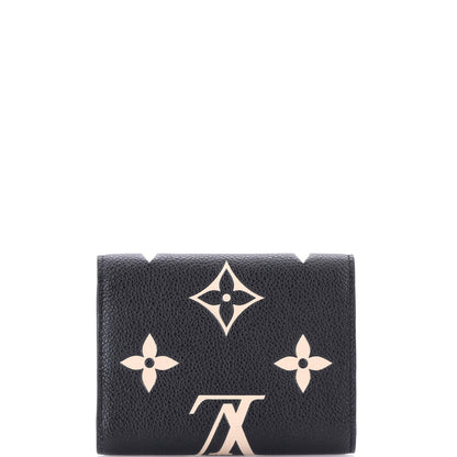 Louis Vuitton Victorine Wallet Bicolor Monogram Empreinte Giant