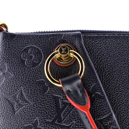 Louis Vuitton V Tote Monogram Empreinte Leather MM
