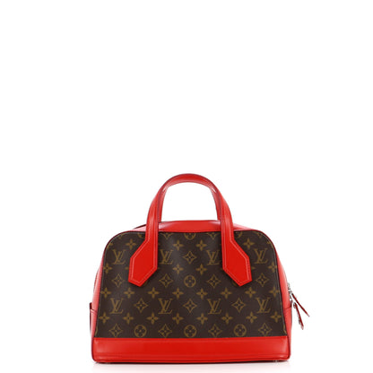 Louis Vuitton Dora Handbag Monogram Canvas and Calfskin PM