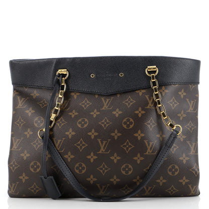 Louis Vuitton Pallas Shopper Monogram Canvas and Calfskin