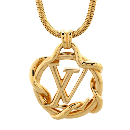 Louis Vuitton Garden Louise Necklace Metal Small